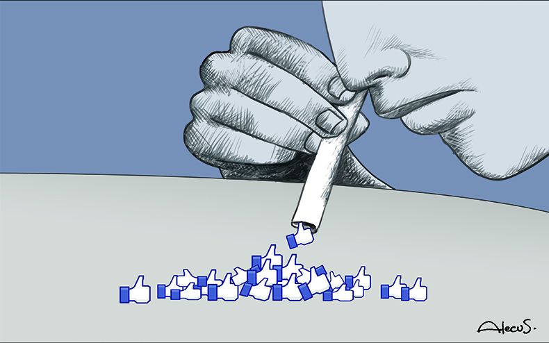 Esnifando likes de Facebook.